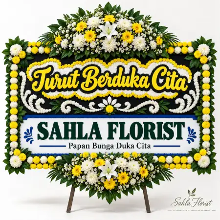 Papan Bunga Duka Tuban