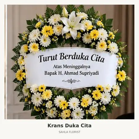Krans Bunga Duka Tuban